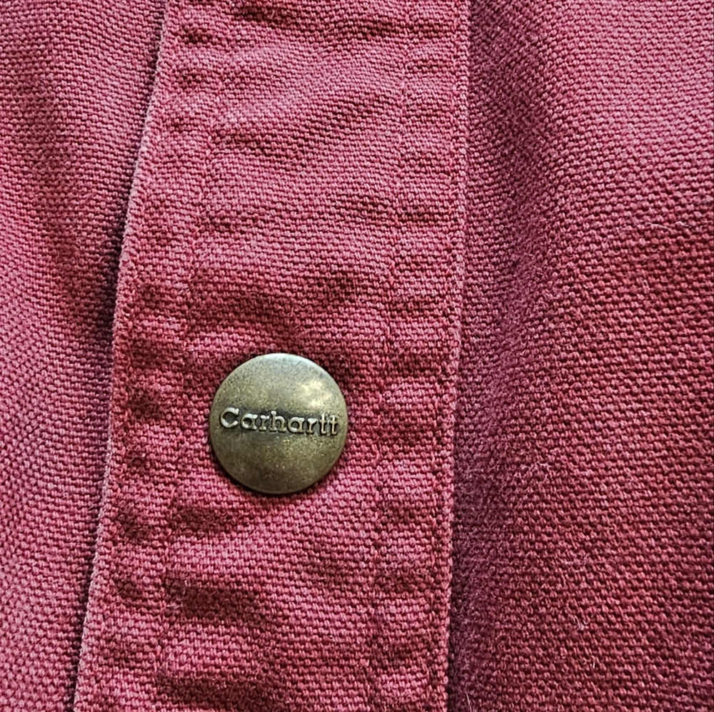 Carhartt Plaid Lined Shacket 2XLT Vintage - Picture 4 of 12